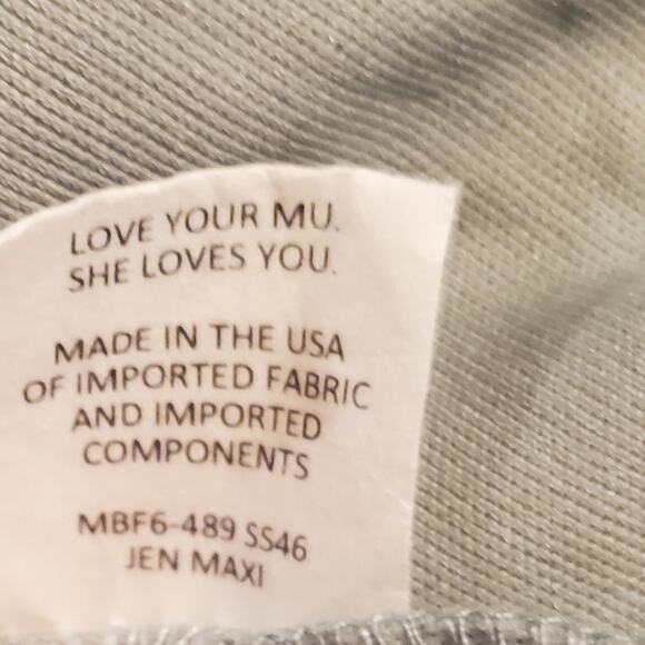 Show Me Your MuMu Jenn Maxi Dress Color SS46 Sz L Large - Picture 11 of 11